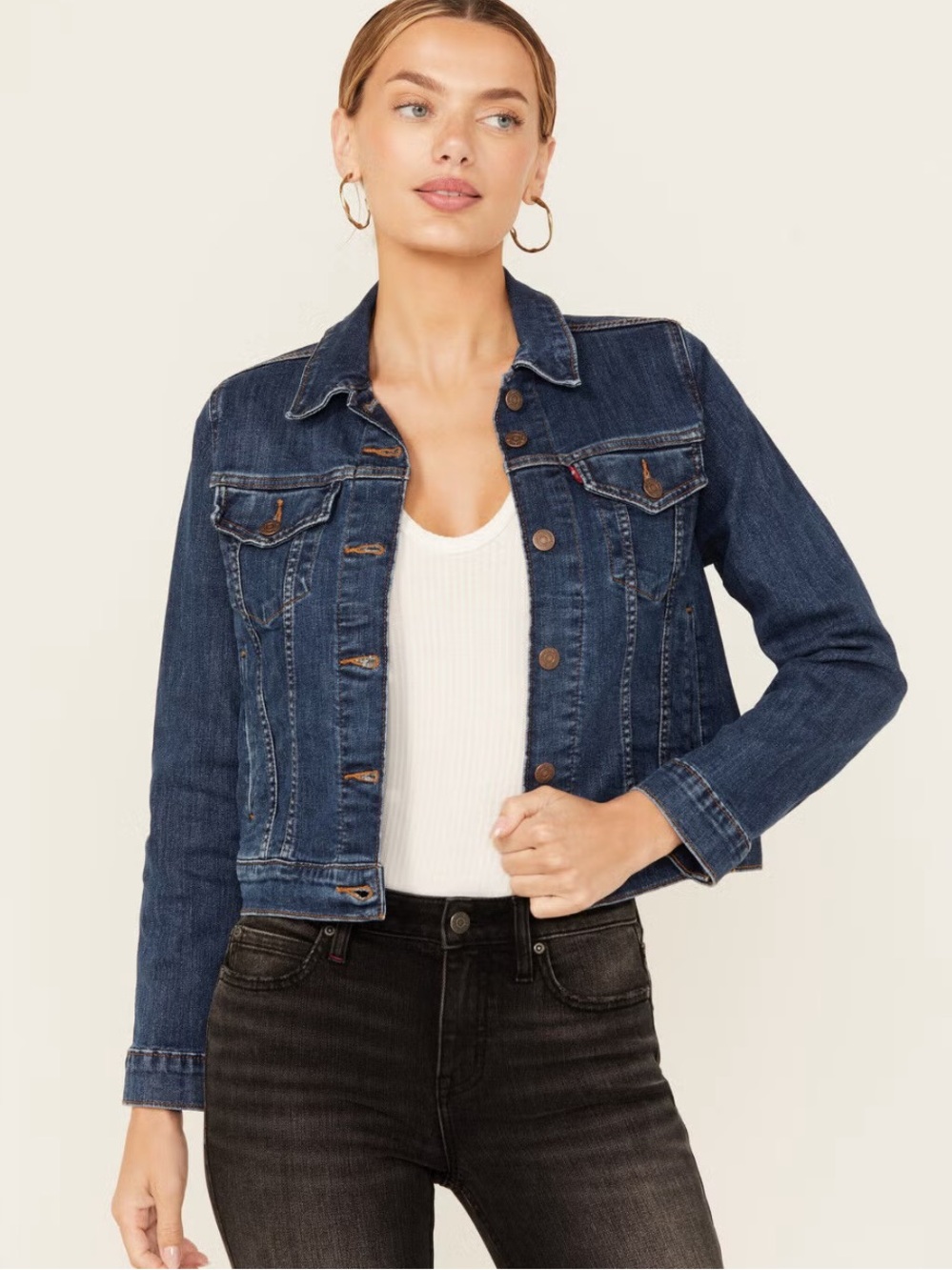 LEVI'S WOMEN'S ORIGINAL TRUCKER JACKET NWT 2X